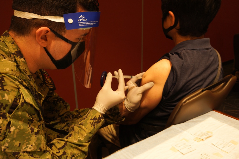 Naval Air Facility Japan Master Laborer Contractors COVID-19 Vaccine Program