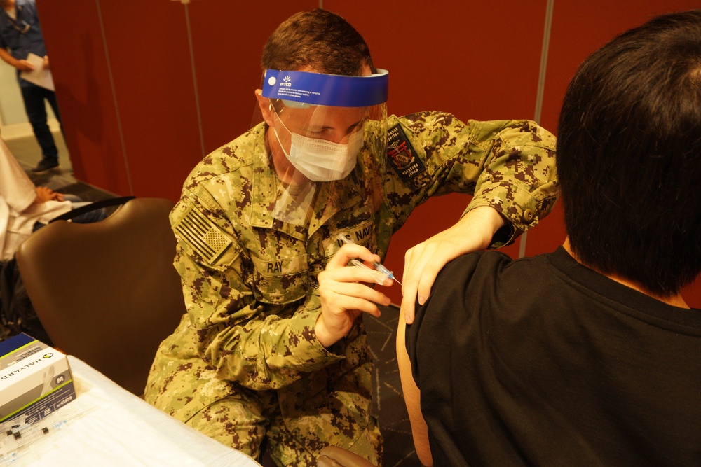 Naval Air Facility Japan Master Laborer Contractors COVID-19 Vaccine Program
