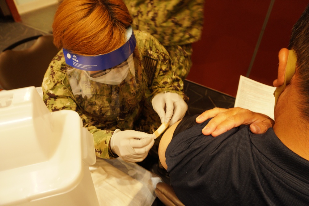 Naval Air Facility Japan Master Laborer Contractors COVID-19 Vaccine Program