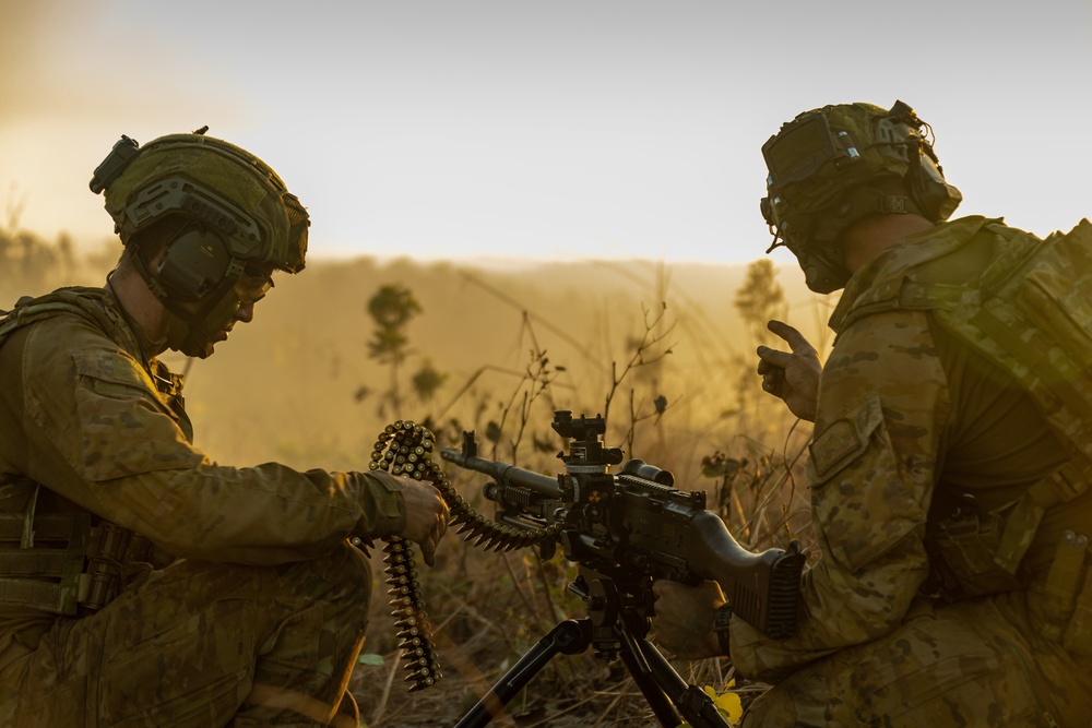 Exercise Southern Jackaroo: trilateral support to ground maneuvers