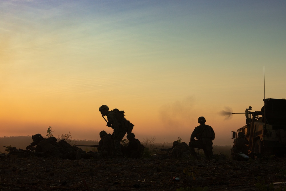 Exercise Southern Jackaroo: trilateral support to ground maneuvers