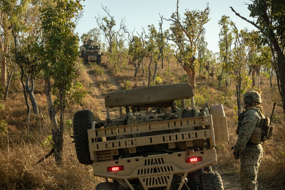 Exercise Southern Jackaroo: trilateral support to ground maneuvers