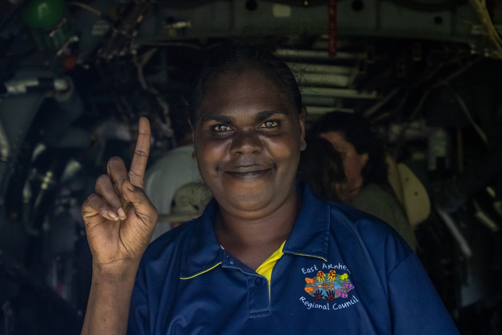 MRF-D hosts a community day in Nhulunbuy