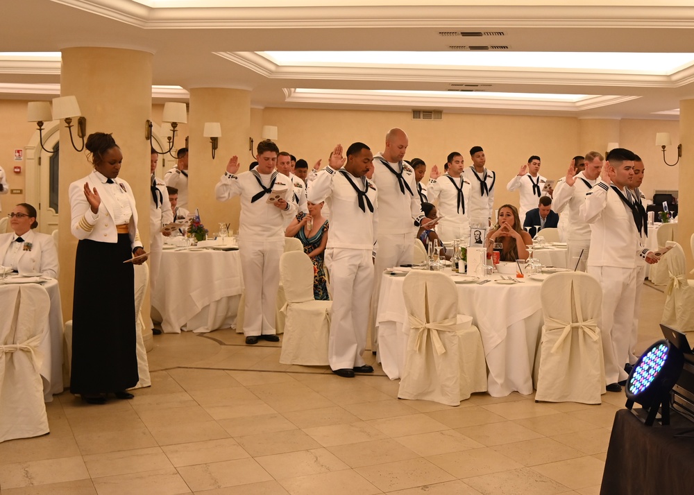 NMRTC Sigonella host 123rd Hospital Corps Birthday Ball