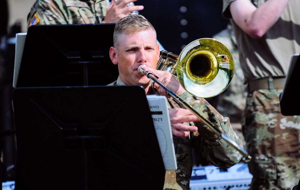 122nd Army Band prepares for summer tour