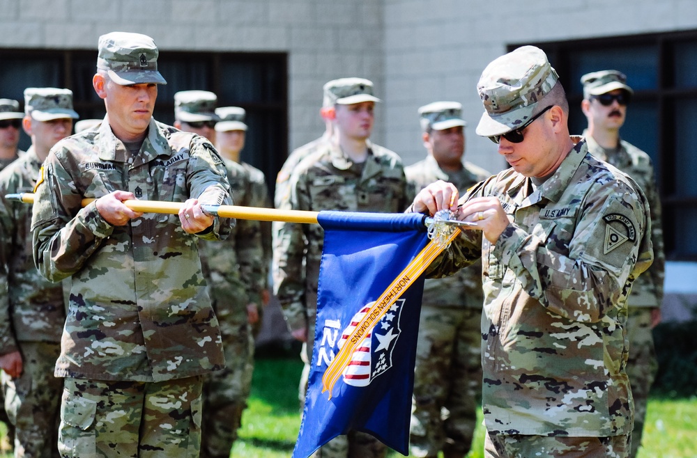 122nd Army Band adds campaign streamers to unit guidon