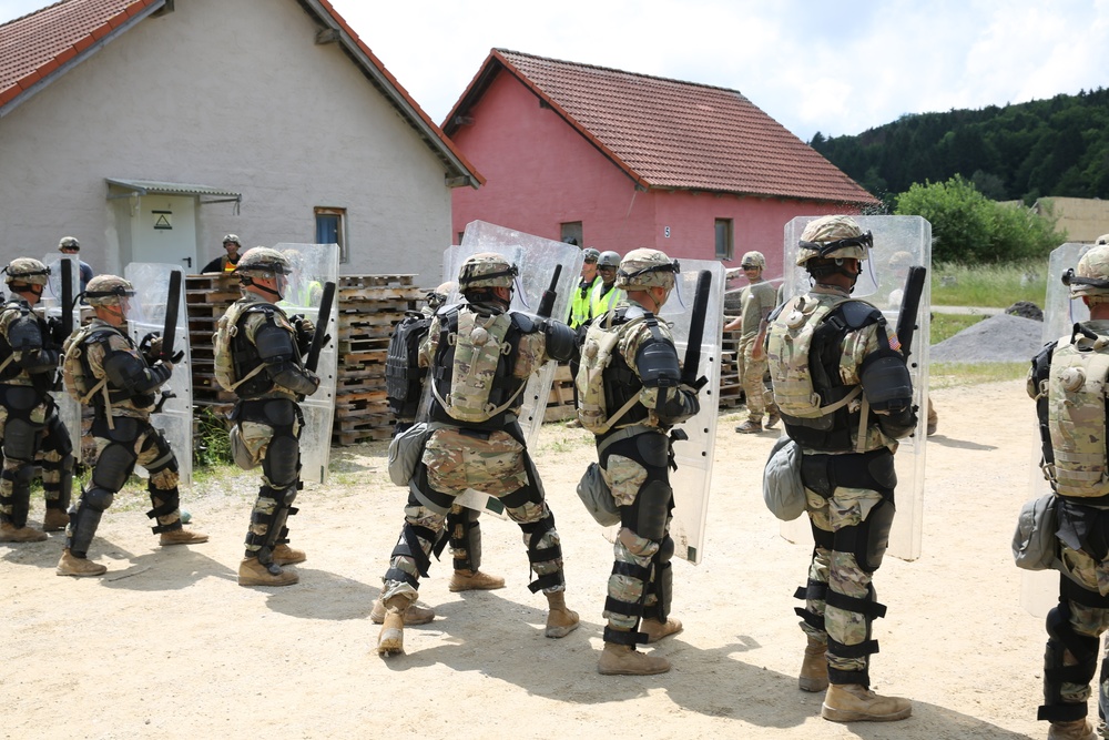 Keeping the Rioters Away