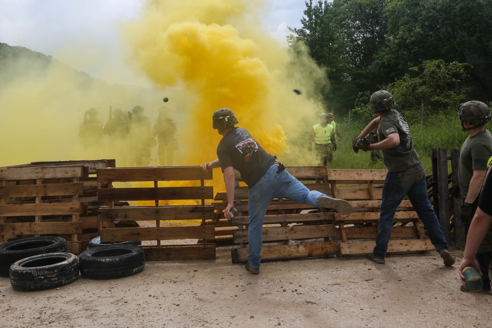 Crowd &amp; Riot Control Training at Hohenfels Training Area