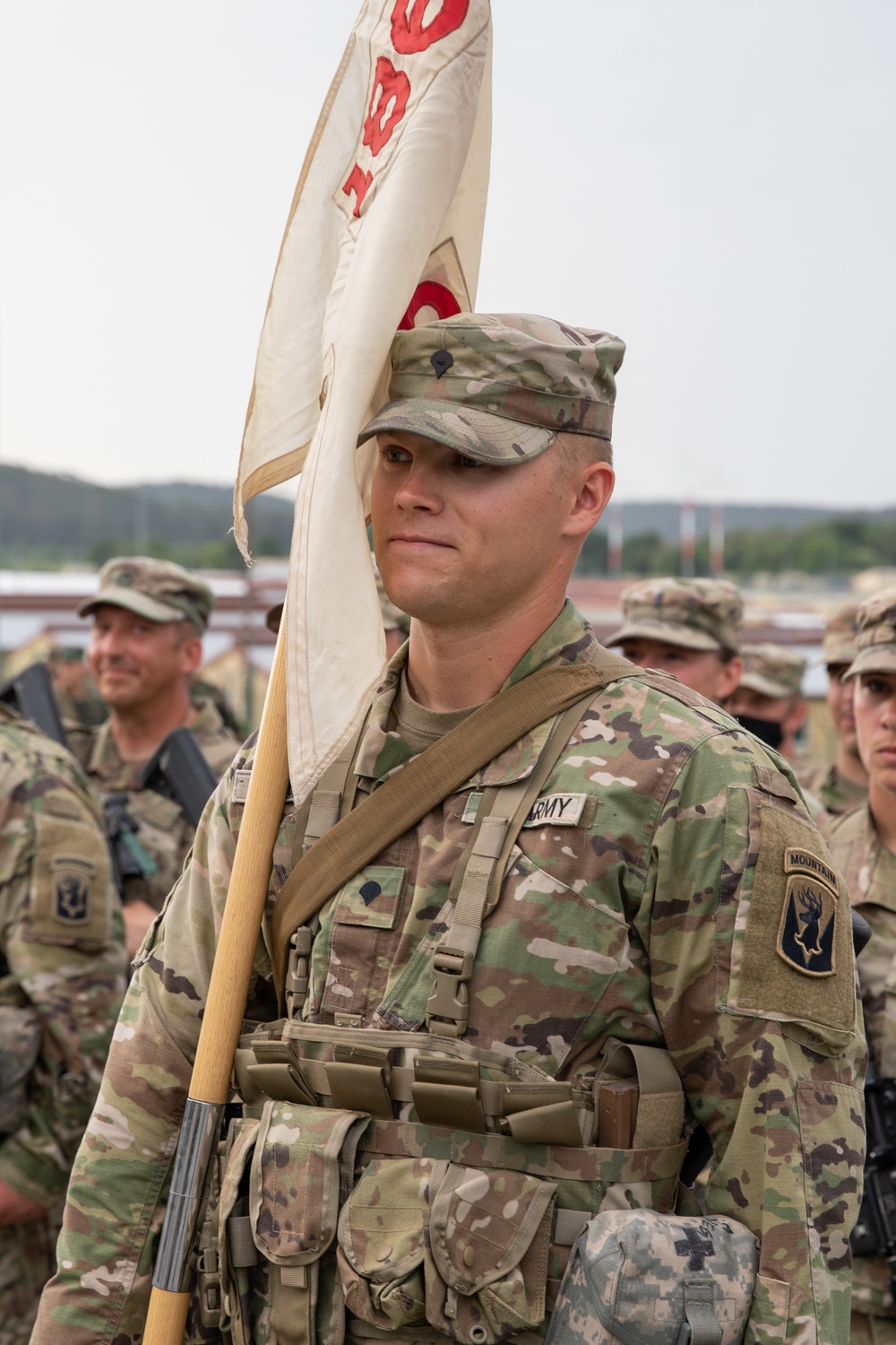 Elements of Kosovo Force 29 Form Up at Camp Albertshof, Germany