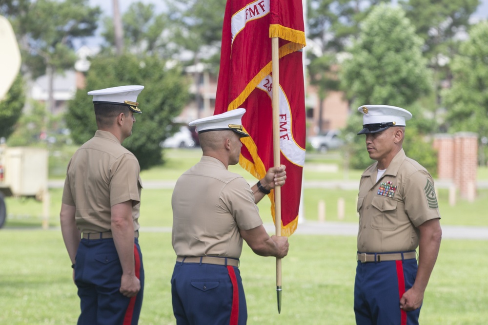 MWCS-28 Change of Command Ceremony
