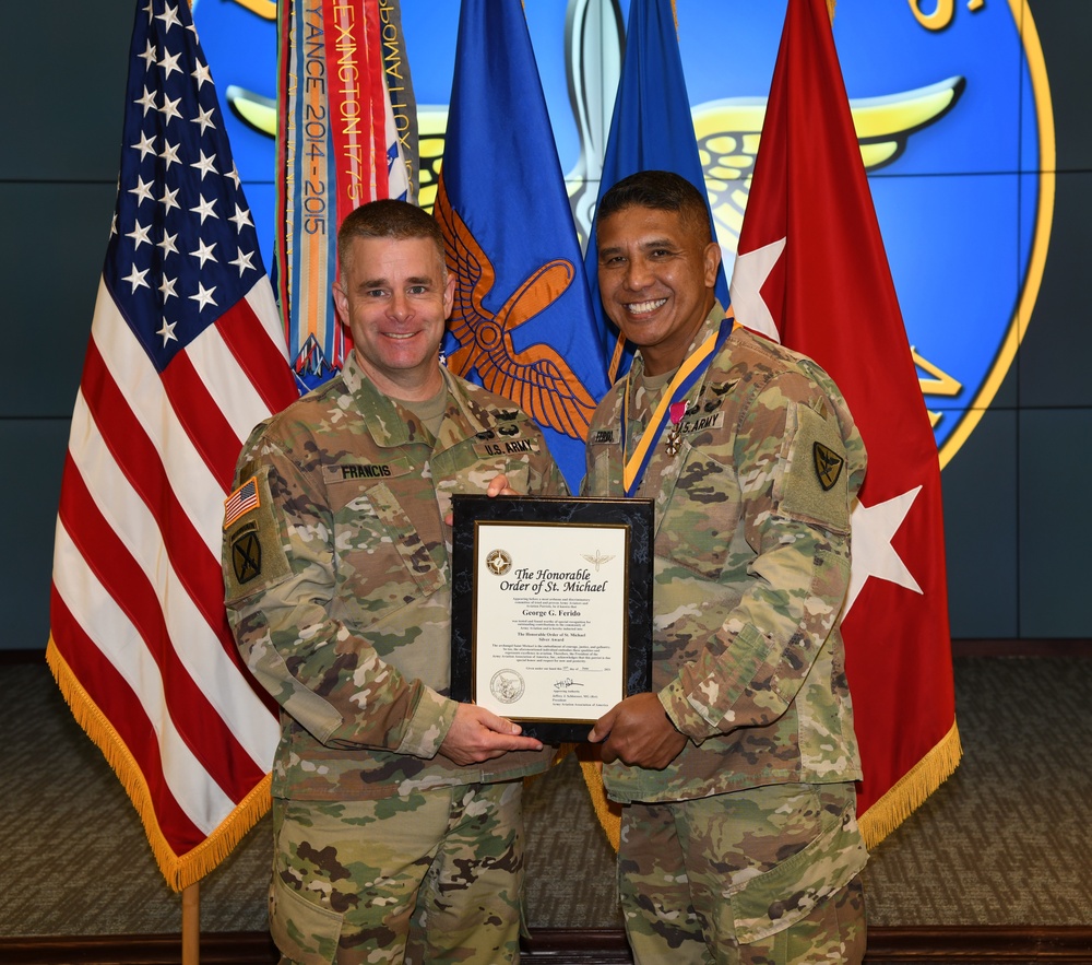 COL Ferido Receives Order of St. Michael Award