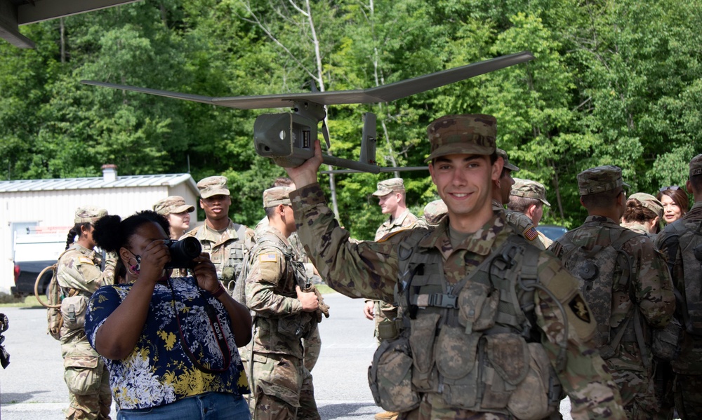USMA Cadets are introduced to the Raven