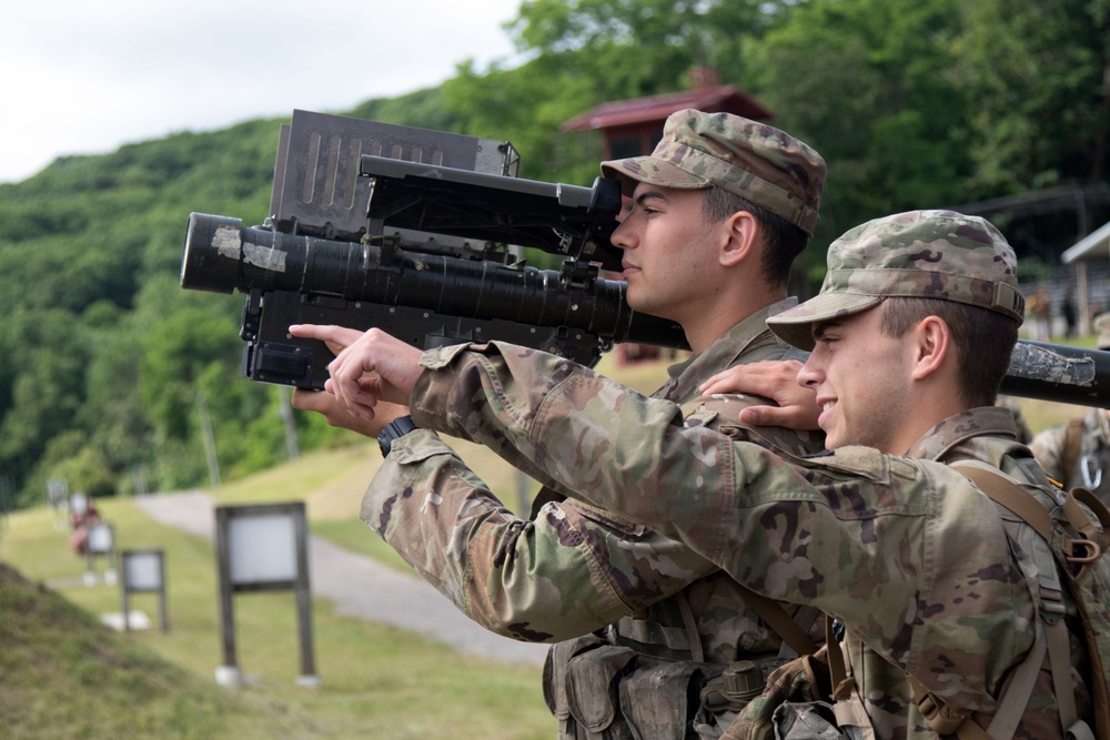 West Point Cadet holds the FIM-92 Stinger