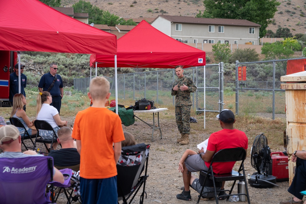 Marine Families learn about fire readiness as wildland fire season approaches