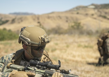 Charlie Co, BLT 1/1 Marines Seize Airfield during Amphibious Assault Exercise