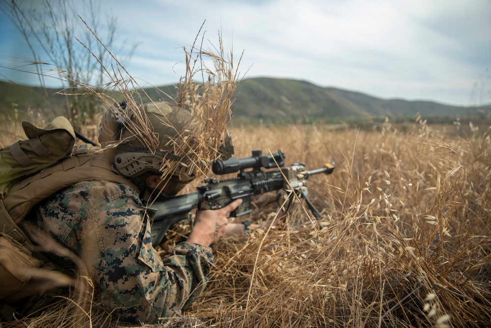Charlie Co, BLT 1/1 Marines Seize Airfield during Amphibious Assault Exercise