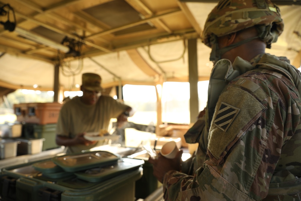 287th Field Feeding Company supports 87th Division Sustainment Support Battalion FTX