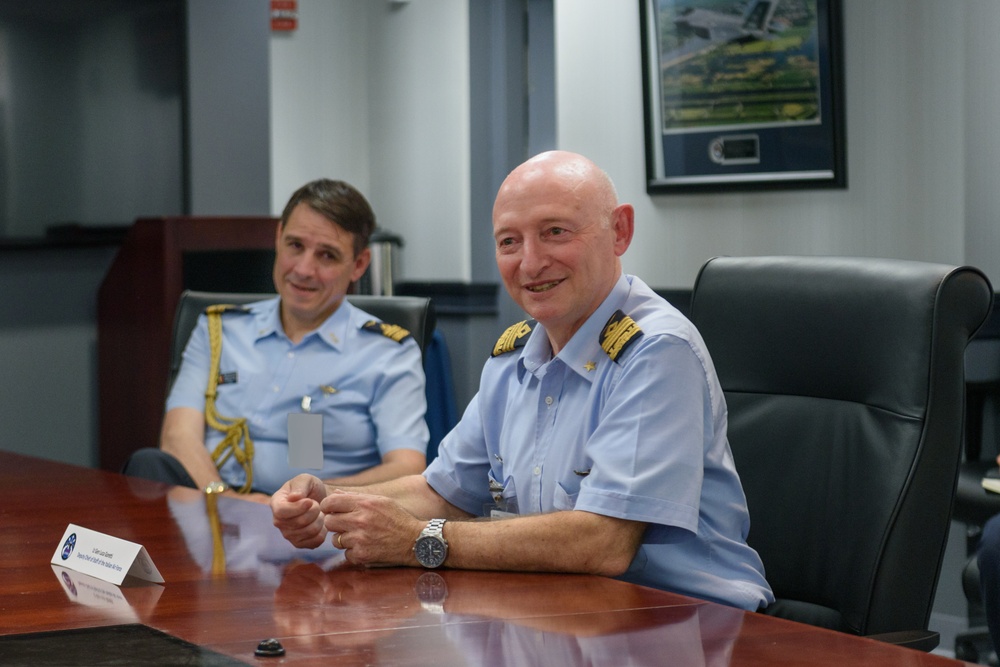 ITAF Deputy Chief of Staff Visits F-35 JPO