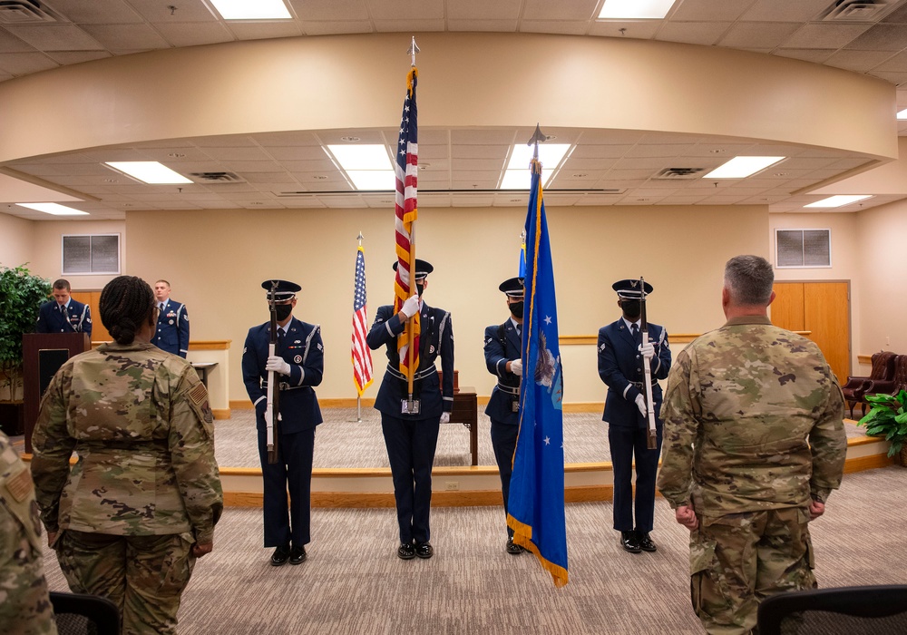 21-C Honor Guard graduation