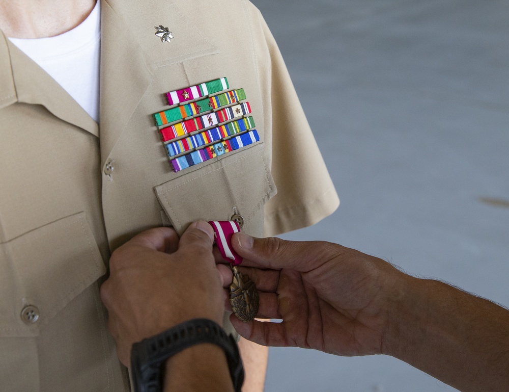 Marine Corps Base Quantico's Securtiy Battalion's Change of Command