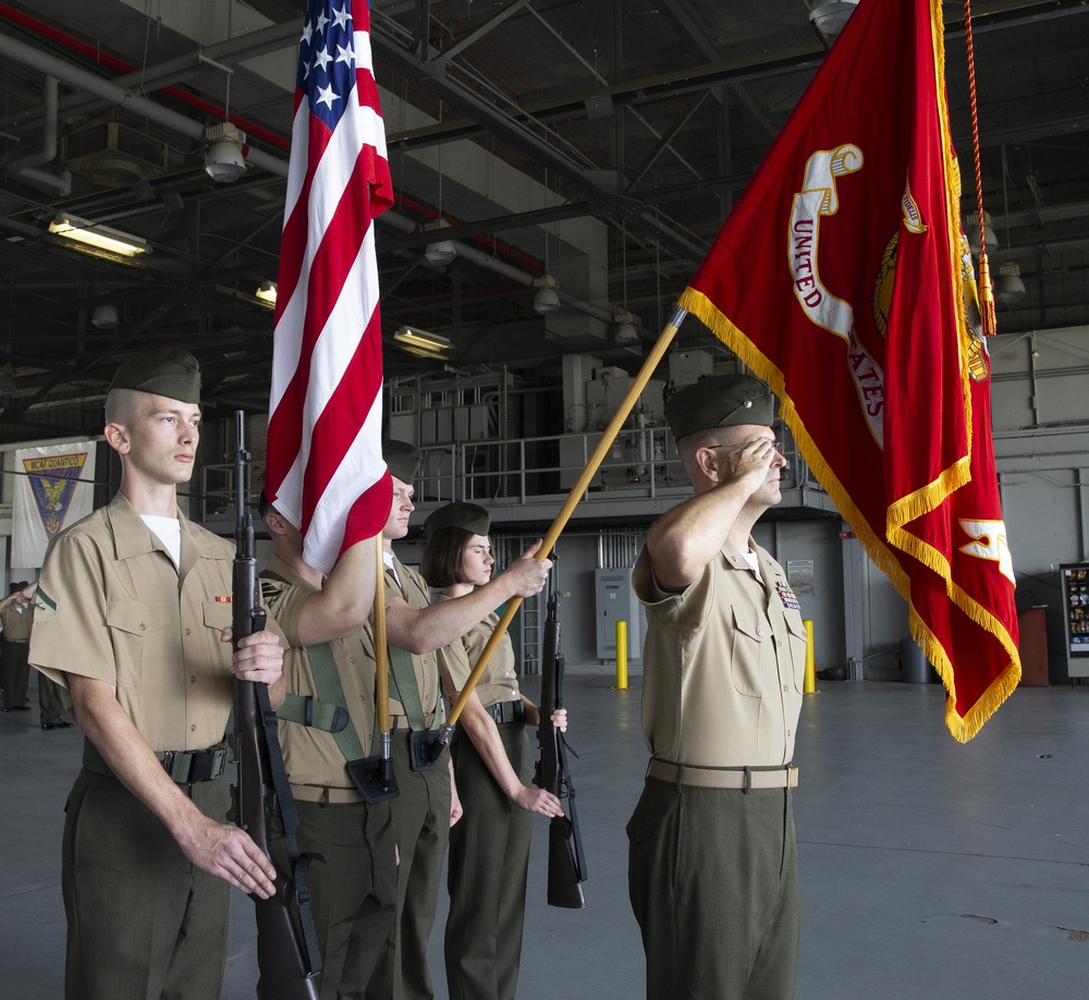 Marine Corps Base Quantico's Securtiy Battalion's Change of Command