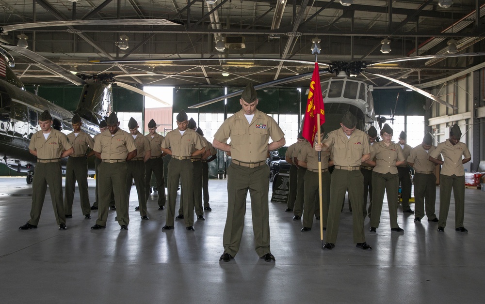 Marine Corps Base Quantico's Securtiy Battalion's Change of Command