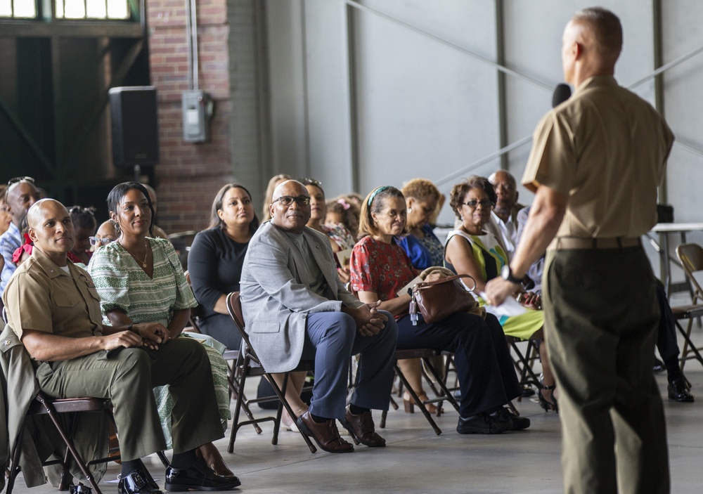 Marine Corps Base Quantico's Securtiy Battalion's Change of Command