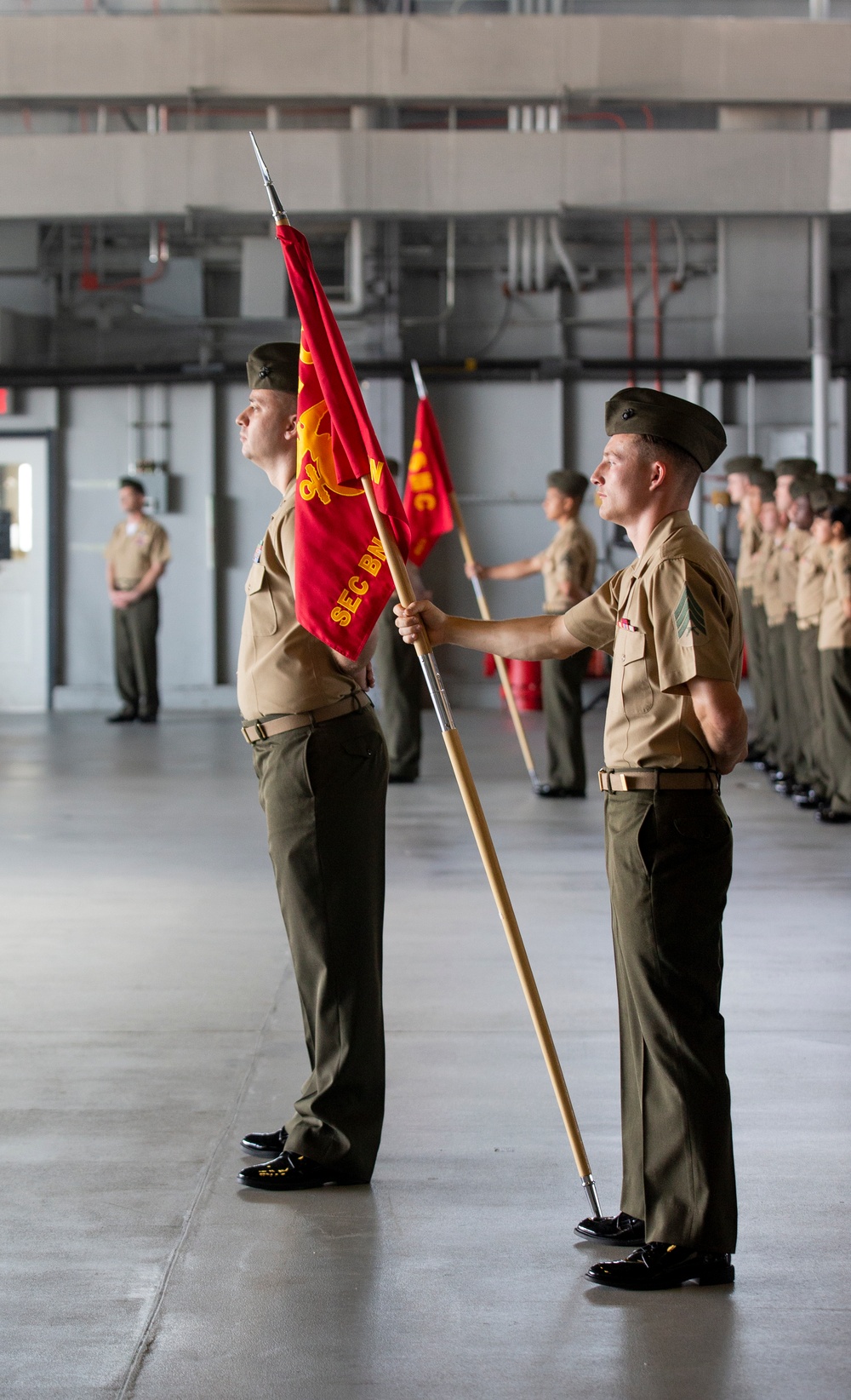 Marine Corps Base Quantico's Securtiy Battalion's Change of Command