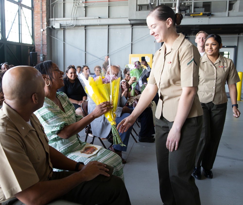 Marine Corps Base Quantico's Securtiy Battalion's Change of Command