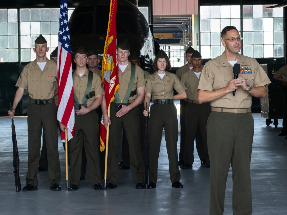 Marine Corps Base Quantico's Securtiy Battalion's Change of Command