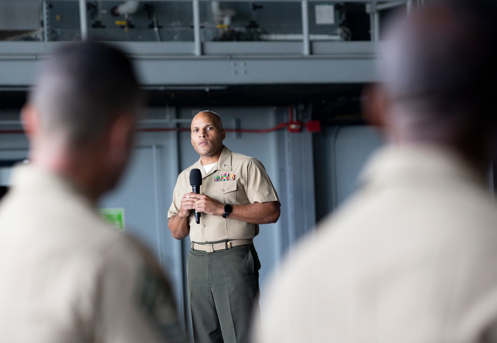 Marine Corps Base Quantico's Securtiy Battalion's Change of Command