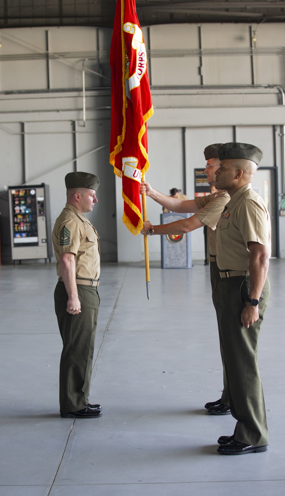 Marine Corps Base Quantico's Securtiy Battalion's Change of Command