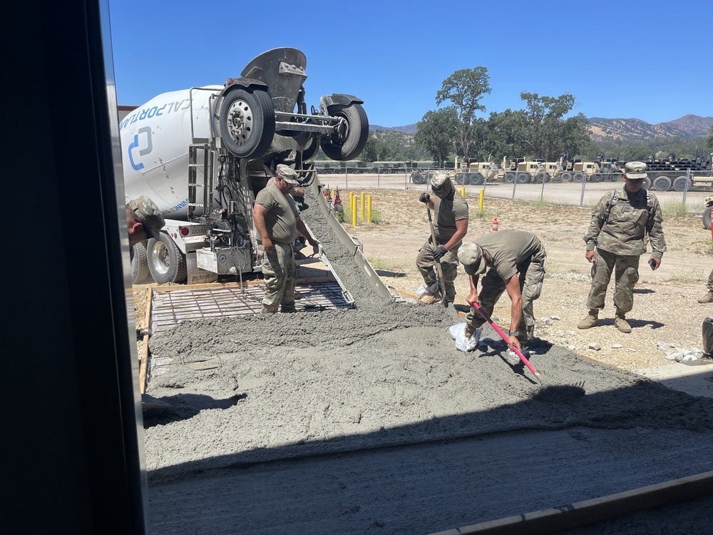 471st Engineer Co. Troop Projects at Fort Hunter Liggett