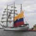 Colombian Navy training ship ARC Gloria arrives at Naval Station Mayport