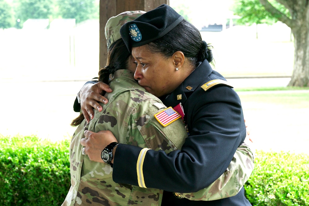 Lt. Col. Barbee Retirement Award Ceremony