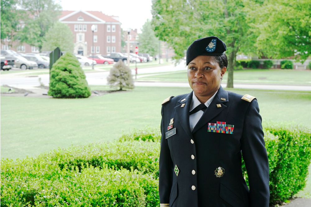 Lt. Col Barbee Retirement Award Ceremony