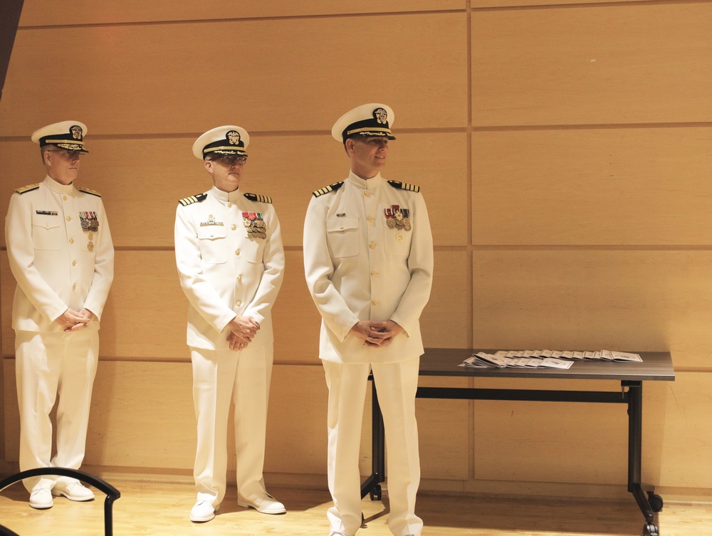 Naval Medical Forces Pacific Commander Presides over Change of Command for Navy's Medical R&amp;D Enterprise