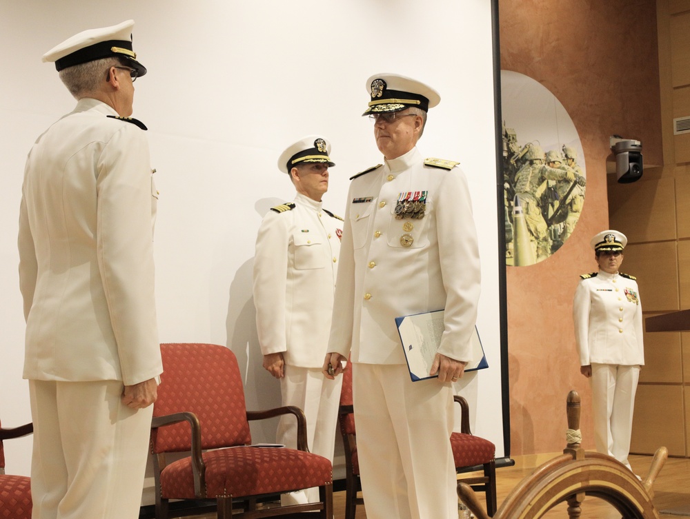 Naval Medical Forces Pacific Commander Presides over Change of Command for Navy's Medical R&amp;D Enterprise