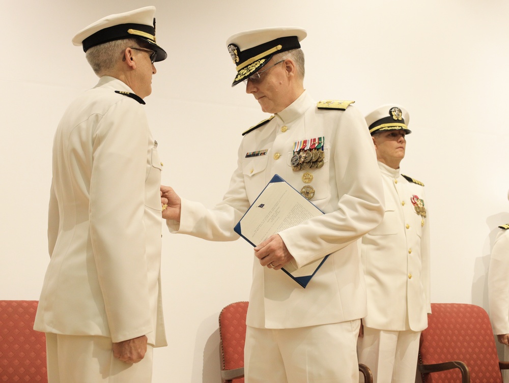 Naval Medical Forces Pacific Commander Presides over Change of Command for Navy's Medical R&amp;D Enterprise