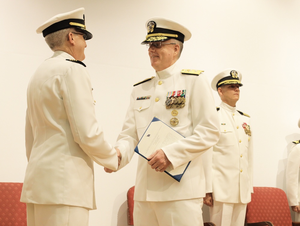 Naval Medical Forces Pacific Commander Presides over Change of Command for Navy's Medical R&amp;D Enterprise