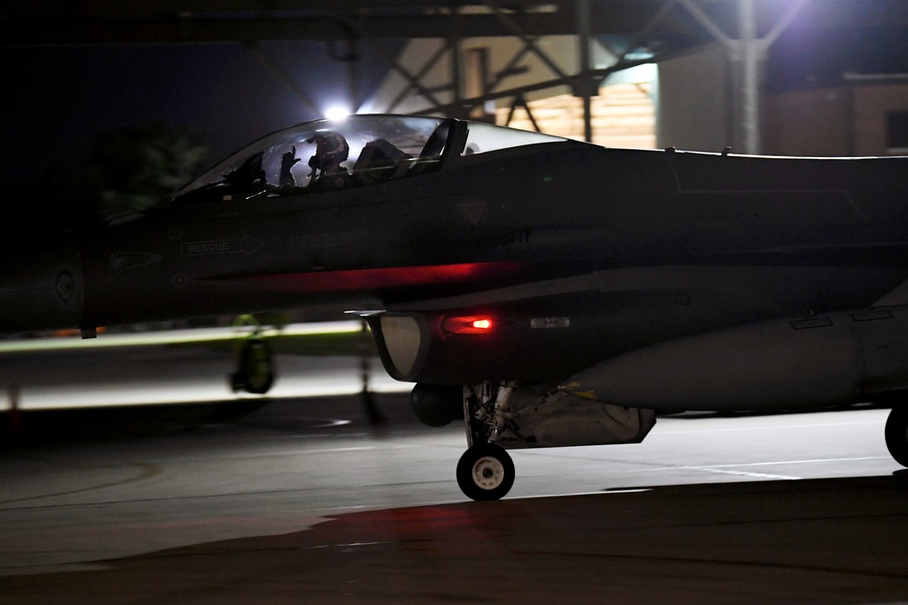 149th FW members perform night operations