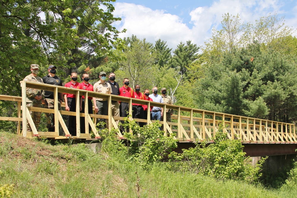 Bridge restoration at Fort McCoy