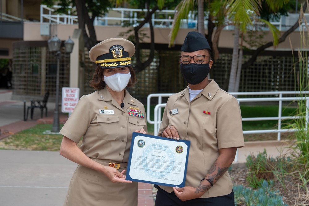 NMRTC San Diego Shipmate of the Month Awards