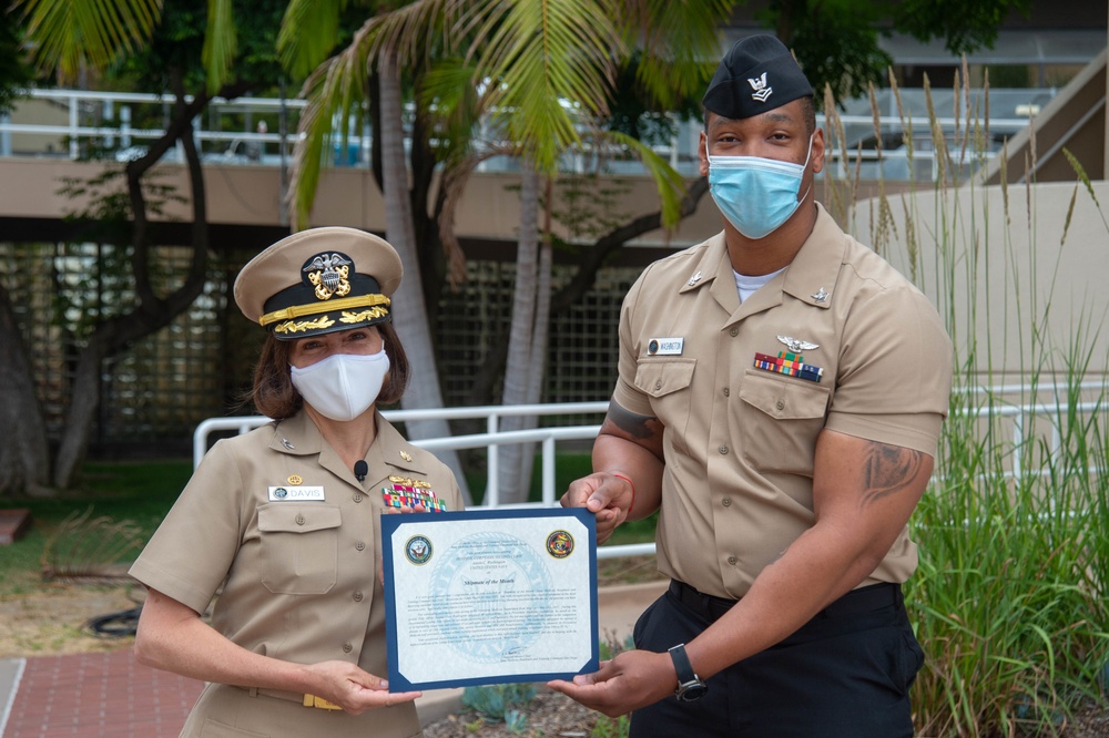 NMRTC San Diego Shipmate of the Month Awards