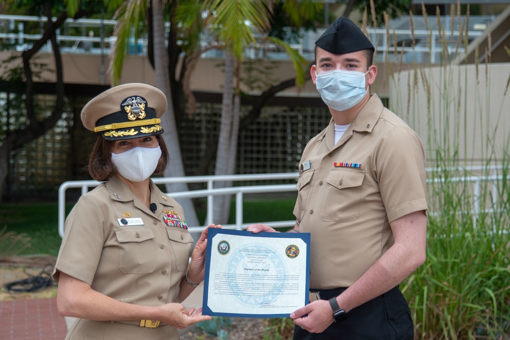 NMRTC San Diego Shipmate of the Month Awards