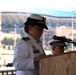 Coast Guard Cutter Healy hosts a change of command ceremony