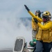 USS Harry S. Truman (CVN 75) transits the Atlantic Ocean.