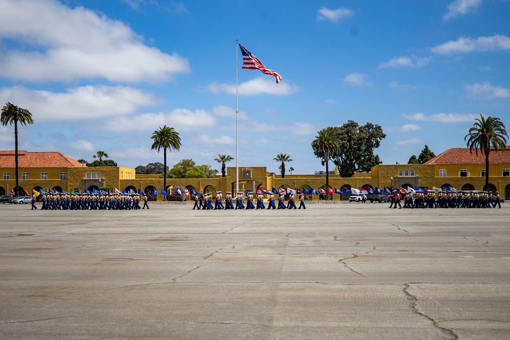 Mike Company Graduation Ceremony