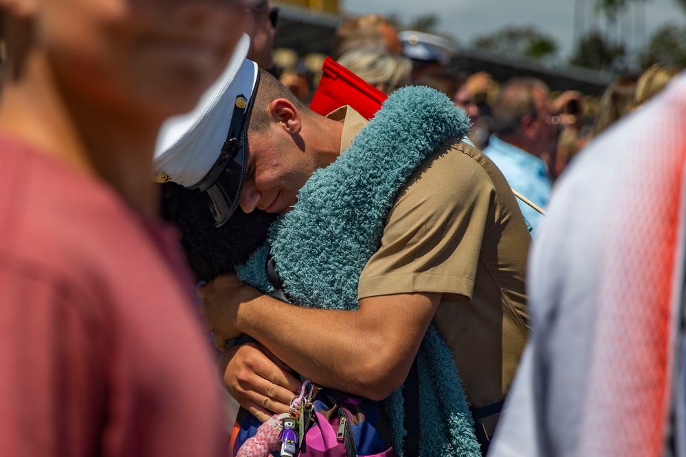 Mike Company Graduation Ceremony