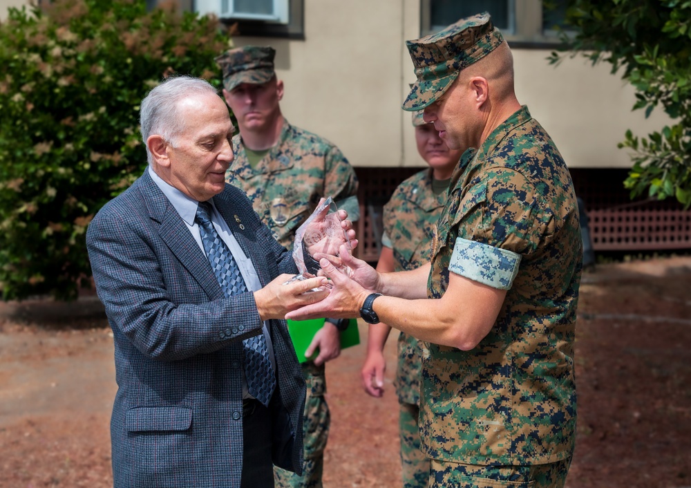 Pendleton PMO Marine receives Kallstrom Leadership Award